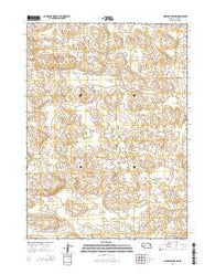Shimmins Lake NW Nebraska Current topographic map, 1:24000 scale, 7.5 X 7.5 Minute, Year 2014