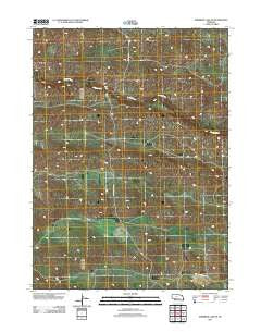 Shimmins Lake SE Nebraska Historical topographic map, 1:24000 scale, 7.5 X 7.5 Minute, Year 2011