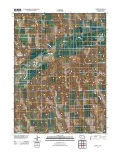 Shippee Nebraska Historical topographic map, 1:24000 scale, 7.5 X 7.5 Minute, Year 2011