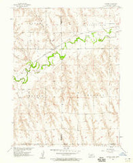 Shippee Nebraska Historical topographic map, 1:24000 scale, 7.5 X 7.5 Minute, Year 1957