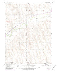 Shippee Nebraska Historical topographic map, 1:24000 scale, 7.5 X 7.5 Minute, Year 1957