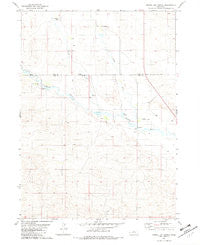 Shovel Dot Ranch Nebraska Historical topographic map, 1:24000 scale, 7.5 X 7.5 Minute, Year 1981