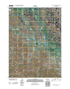 Shovel Dot Ranch Nebraska Historical topographic map, 1:24000 scale, 7.5 X 7.5 Minute, Year 2011
