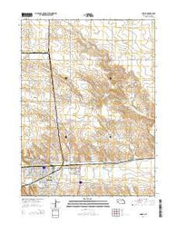 Sidney Nebraska Current topographic map, 1:24000 scale, 7.5 X 7.5 Minute, Year 2014
