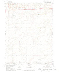 Sidney Muni. Airport Nebraska Historical topographic map, 1:24000 scale, 7.5 X 7.5 Minute, Year 1972