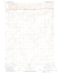 Sidney Muni. Airport Nebraska Historical topographic map, 1:24000 scale, 7.5 X 7.5 Minute, Year 1972