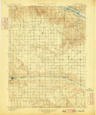 Sidney Nebraska Historical topographic map, 1:125000 scale, 30 X 30 Minute, Year 1899