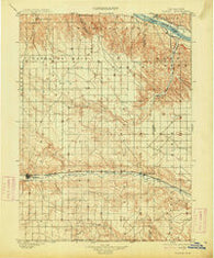 Sidney Nebraska Historical topographic map, 1:125000 scale, 30 X 30 Minute, Year 1899