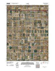 Sidney SE Nebraska Historical topographic map, 1:24000 scale, 7.5 X 7.5 Minute, Year 2010