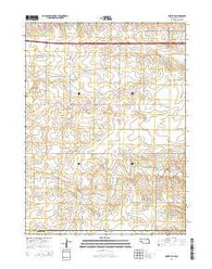 Sidney SE Nebraska Current topographic map, 1:24000 scale, 7.5 X 7.5 Minute, Year 2014