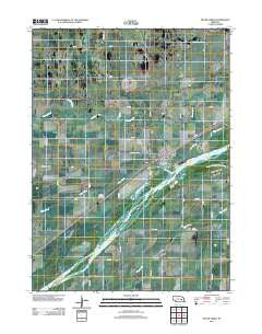 Silver Creek Nebraska Historical topographic map, 1:24000 scale, 7.5 X 7.5 Minute, Year 2011