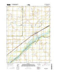 Silver Creek Nebraska Current topographic map, 1:24000 scale, 7.5 X 7.5 Minute, Year 2014