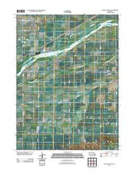 Silver Creek SE Nebraska Historical topographic map, 1:24000 scale, 7.5 X 7.5 Minute, Year 2011
