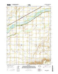 Silver Creek SE Nebraska Current topographic map, 1:24000 scale, 7.5 X 7.5 Minute, Year 2014