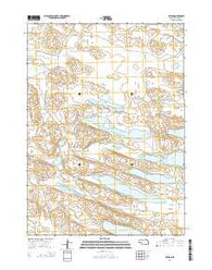 Simeon Nebraska Current topographic map, 1:24000 scale, 7.5 X 7.5 Minute, Year 2014