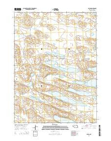 Simeon Nebraska Current topographic map, 1:24000 scale, 7.5 X 7.5 Minute, Year 2014