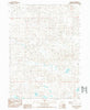 Skunk Lake Nebraska Historical topographic map, 1:24000 scale, 7.5 X 7.5 Minute, Year 1989