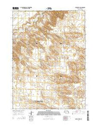 Skunk Lake NE Nebraska Current topographic map, 1:24000 scale, 7.5 X 7.5 Minute, Year 2014