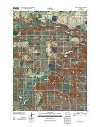 Skunk Lake NW Nebraska Historical topographic map, 1:24000 scale, 7.5 X 7.5 Minute, Year 2011