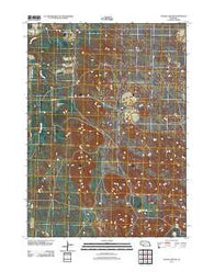 Skunk Lake SW Nebraska Historical topographic map, 1:24000 scale, 7.5 X 7.5 Minute, Year 2011