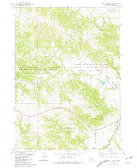 Smiley Canyon Nebraska Historical topographic map, 1:24000 scale, 7.5 X 7.5 Minute, Year 1980