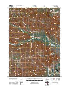 Smiley Canyon Nebraska Historical topographic map, 1:24000 scale, 7.5 X 7.5 Minute, Year 2011