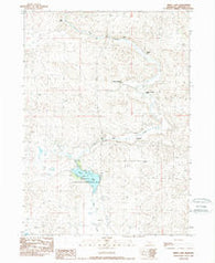 Smith Lake Nebraska Historical topographic map, 1:24000 scale, 7.5 X 7.5 Minute, Year 1989
