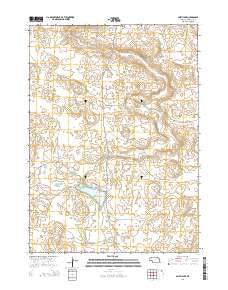 Smith Lake Nebraska Current topographic map, 1:24000 scale, 7.5 X 7.5 Minute, Year 2014