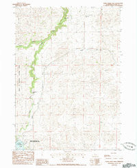 Snake River Falls Nebraska Historical topographic map, 1:24000 scale, 7.5 X 7.5 Minute, Year 1985