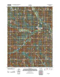 Snyder Nebraska Historical topographic map, 1:24000 scale, 7.5 X 7.5 Minute, Year 2011