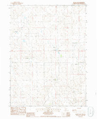 Snyder Lake Nebraska Historical topographic map, 1:24000 scale, 7.5 X 7.5 Minute, Year 1985