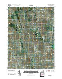 Snyder Lake Nebraska Historical topographic map, 1:24000 scale, 7.5 X 7.5 Minute, Year 2011