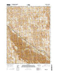 Somerset Nebraska Current topographic map, 1:24000 scale, 7.5 X 7.5 Minute, Year 2014