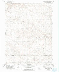 South Of Gabe Rock Nebraska Historical topographic map, 1:24000 scale, 7.5 X 7.5 Minute, Year 1979