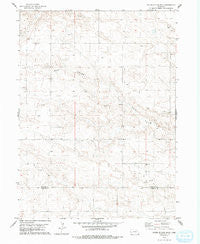 South Of Gabe Rock Nebraska Historical topographic map, 1:24000 scale, 7.5 X 7.5 Minute, Year 1979