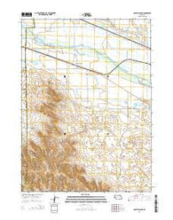 South Bayard Nebraska Current topographic map, 1:24000 scale, 7.5 X 7.5 Minute, Year 2014