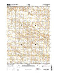 South of Gabe Rock Nebraska Current topographic map, 1:24000 scale, 7.5 X 7.5 Minute, Year 2014