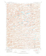 Spade Ranch Nebraska Historical topographic map, 1:62500 scale, 15 X 15 Minute, Year 1948