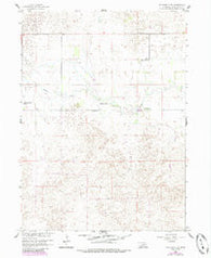 Spalding 2 NW Nebraska Historical topographic map, 1:24000 scale, 7.5 X 7.5 Minute, Year 1960