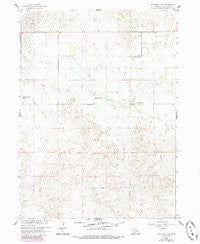 Spalding 2 NW Nebraska Historical topographic map, 1:24000 scale, 7.5 X 7.5 Minute, Year 1960