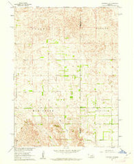 Spalding 2 SE Nebraska Historical topographic map, 1:24000 scale, 7.5 X 7.5 Minute, Year 1960