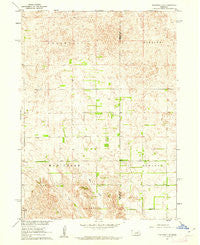 Spalding 2 SE Nebraska Historical topographic map, 1:24000 scale, 7.5 X 7.5 Minute, Year 1960