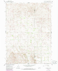Spalding 2 SE Nebraska Historical topographic map, 1:24000 scale, 7.5 X 7.5 Minute, Year 1960