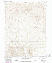 Spalding 2 SE Nebraska Historical topographic map, 1:24000 scale, 7.5 X 7.5 Minute, Year 1960