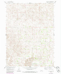 Spalding 2 SW Nebraska Historical topographic map, 1:24000 scale, 7.5 X 7.5 Minute, Year 1960