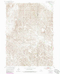 Spalding SE Nebraska Historical topographic map, 1:24000 scale, 7.5 X 7.5 Minute, Year 1954
