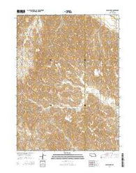 Spalding SE Nebraska Current topographic map, 1:24000 scale, 7.5 X 7.5 Minute, Year 2014