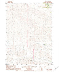Sparks SE Nebraska Historical topographic map, 1:24000 scale, 7.5 X 7.5 Minute, Year 1983