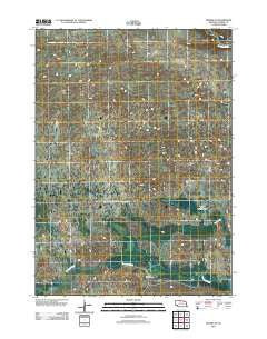 Sparks SE Nebraska Historical topographic map, 1:24000 scale, 7.5 X 7.5 Minute, Year 2011