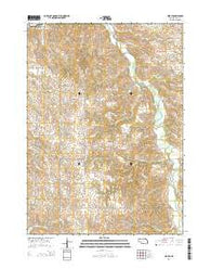 Sparta Nebraska Current topographic map, 1:24000 scale, 7.5 X 7.5 Minute, Year 2014
